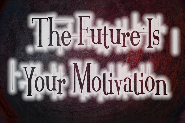 The Future Is Your Motivation Concept — Stock Photo, Image