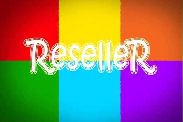 Reseller Concept — Stockfoto