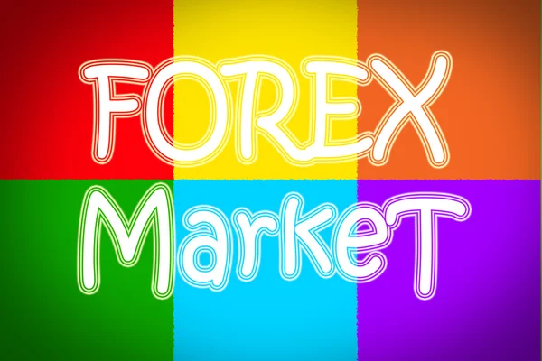 Forex trh koncept — Stock fotografie