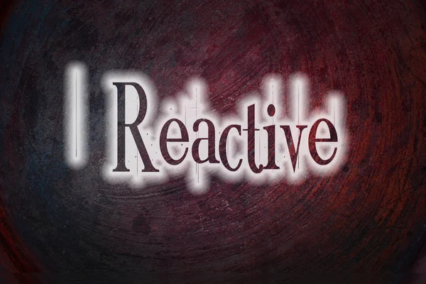 Reactive Concept — Stock Photo, Image