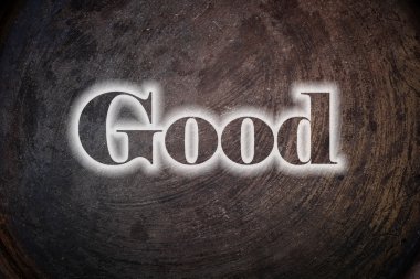 İyi bir arka plan üzerinde metin