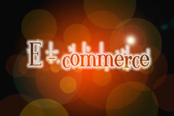 E-handel koncept — Stockfoto