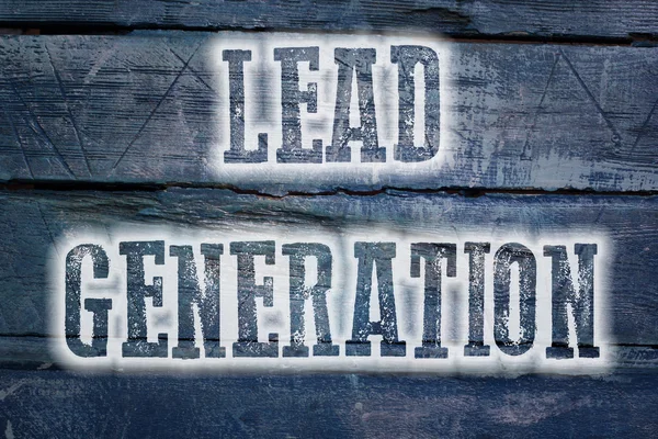 Lead-Generation-Konzept — Stockfoto