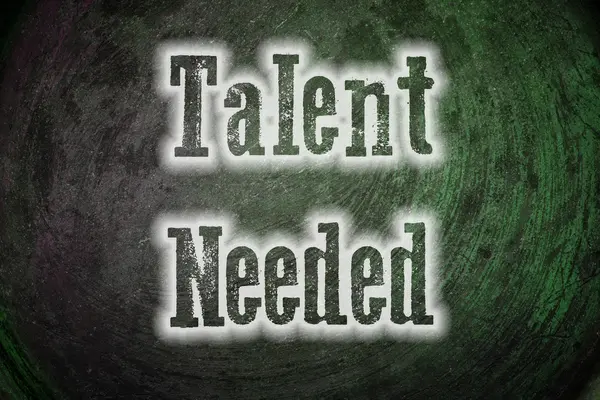 Talent Needed Concept — Stock Photo, Image