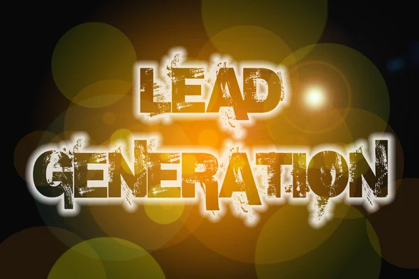 Lead-Generation-Konzept — Stockfoto