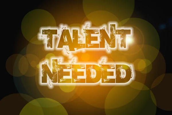 Talent Needed Concept — Stock Photo, Image