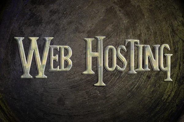 Webhosting-Konzept — Stockfoto