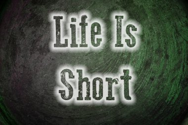 Hayat kısa bir kavramdır