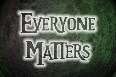 Everyone Matters Concept clipart