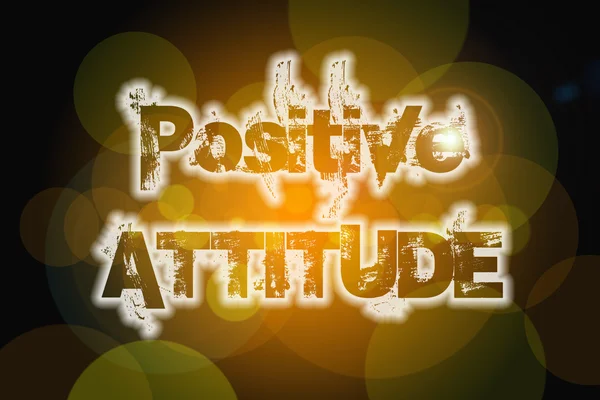 Positive Attitude Concept — Stock Photo, Image