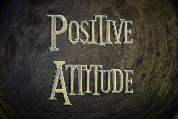 Concept d'attitude positive — Photo