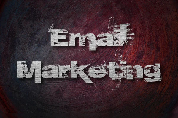 Email Marketing Testo su sfondo — Foto Stock