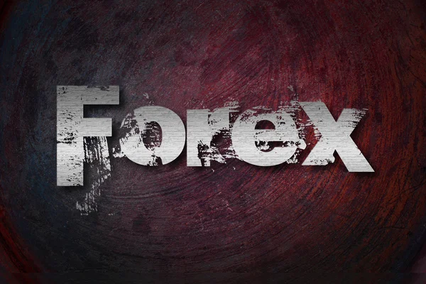 Forex-Text zum Hintergrund — Stockfoto