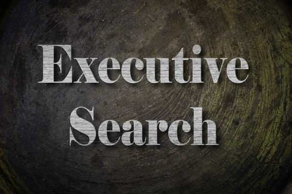 Executive Search Text on Background — Stock Photo, Image