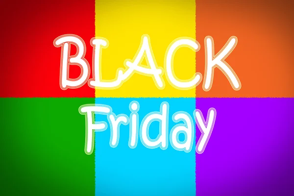 Black Friday koncept — Stockfoto