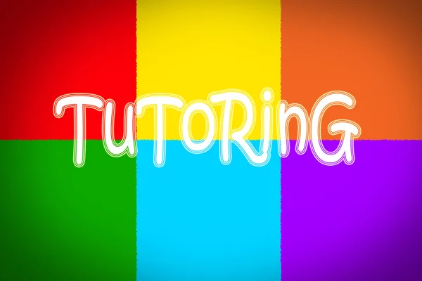 Tutoring Concept — Stockfoto