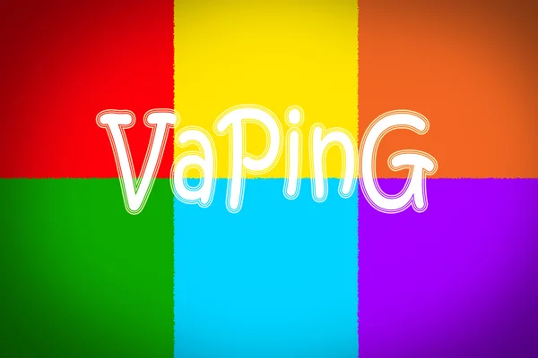 Vaping Concept — Stock Photo, Image