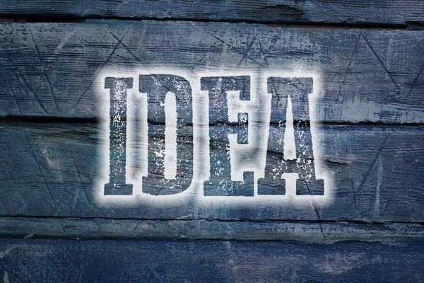 แนวคิด IDEA — ภาพถ่ายสต็อก
