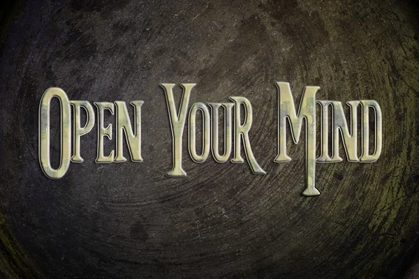 Open Your Mind Concept — Stock Photo, Image
