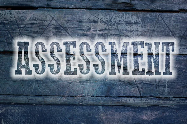 Assessment Concept — Stock Photo, Image