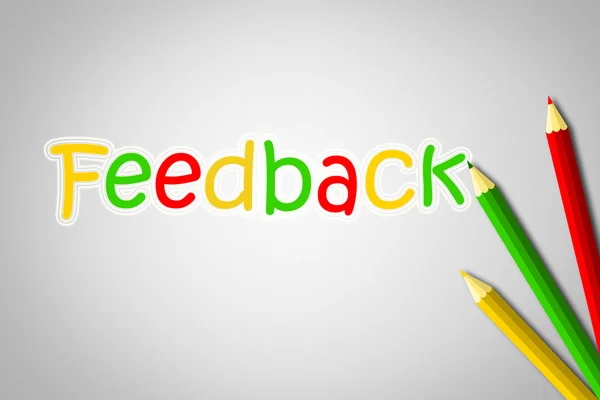 Feedback concept — Stockfoto