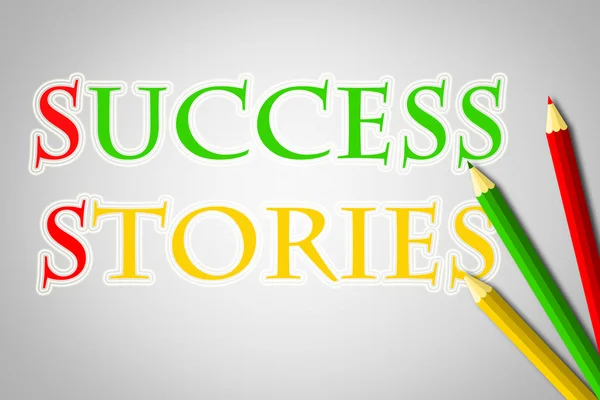 Koncepcja historie sukcesu — Zdjęcie stockowe