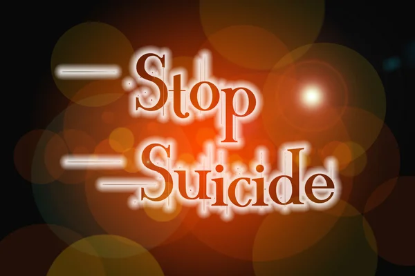 Σταματήσει την έννοια της αυτοκτονίας — Φωτογραφία Αρχείου