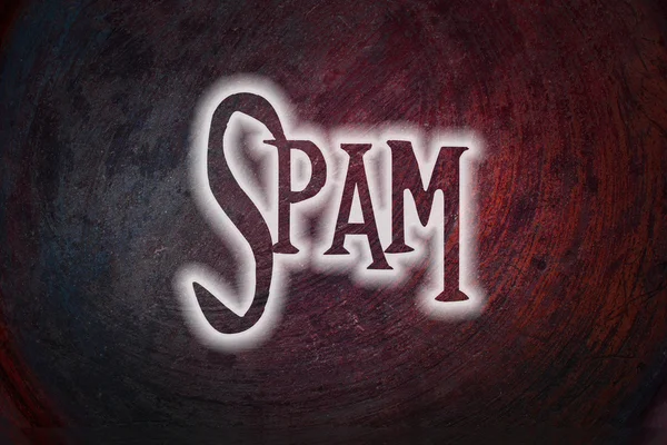 Concepto de spam — Foto de Stock