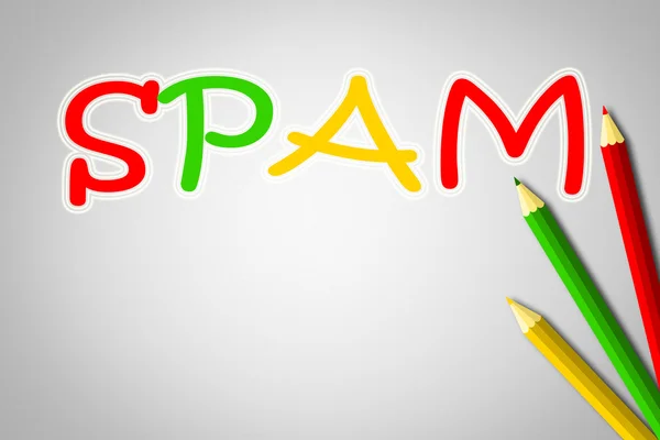 Concepto de spam —  Fotos de Stock