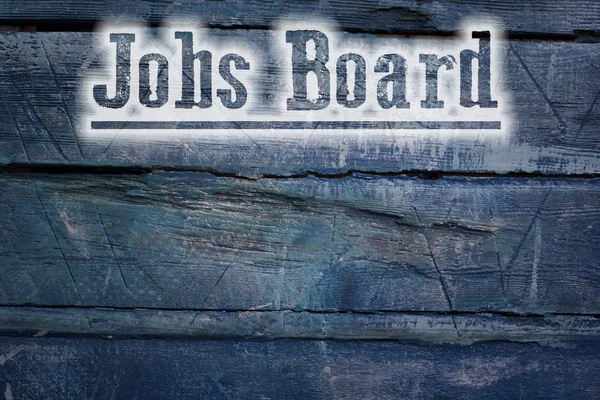 Jobs Board Concept — Stock Photo, Image