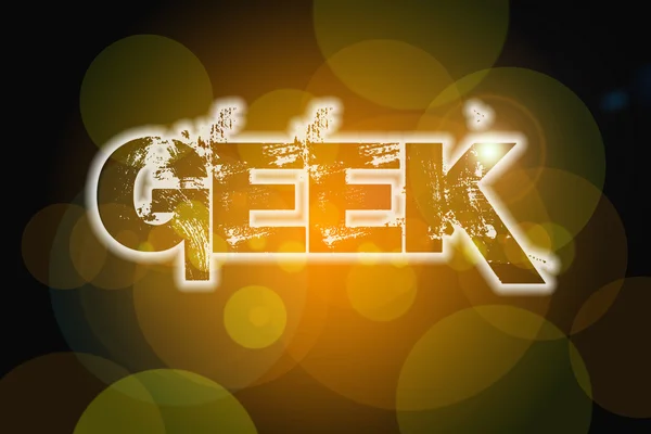 Geek Concept — Stockfoto