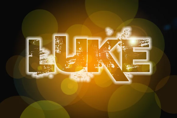 Luke Concept — Stock Photo, Image