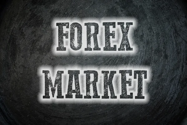 Forex Market Concept — Stock Photo, Image
