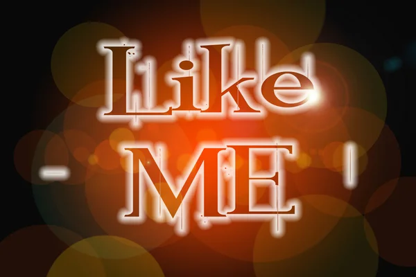 Like Me Concept — Stock Photo, Image