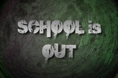 Okul kapandı kavramı