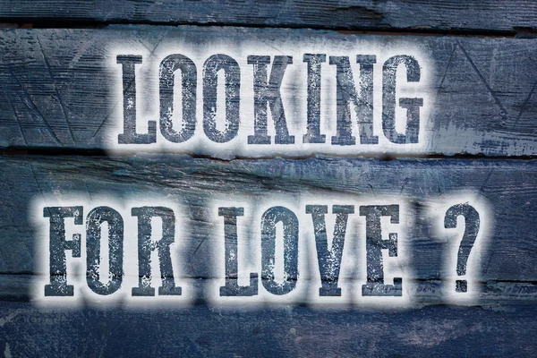 Looking For Love Concept — Stock Photo, Image