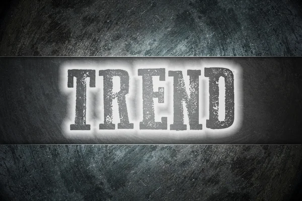 Trend Concept — Stockfoto