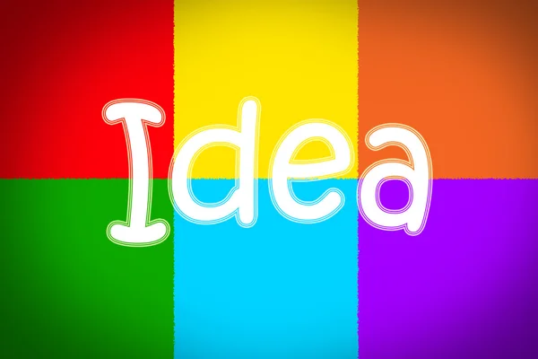 Conceito de Ideia — Fotografia de Stock