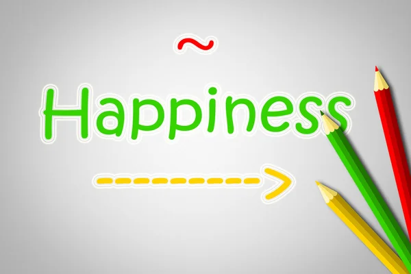 Concepto de felicidad — Foto de Stock