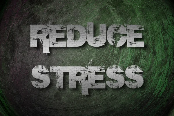 Reduce Stress Concept — Stock Photo, Image