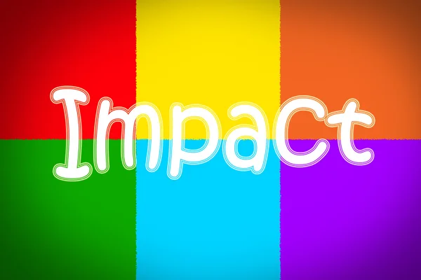 Impact Concept — Stock Photo, Image