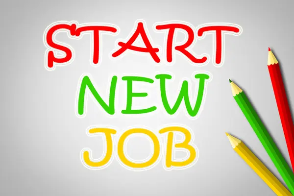 Start New Job Concept — Stock Photo, Image