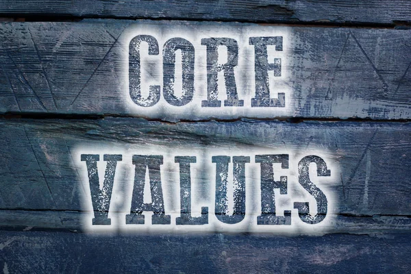 Core Values Concept — Stock Photo, Image
