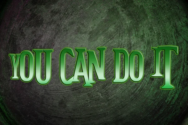 You Can Do It Concept — Stock Photo, Image