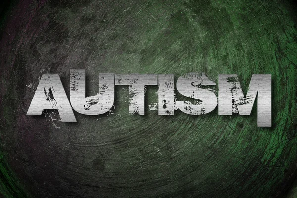 Концепция аутизма — стоковое фото