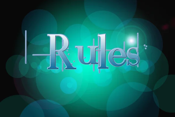 Conceito de regras — Fotografia de Stock
