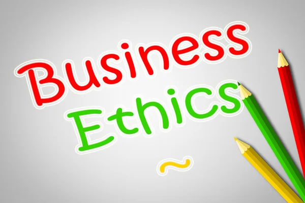 ビジネス倫理の概念 — ストック写真