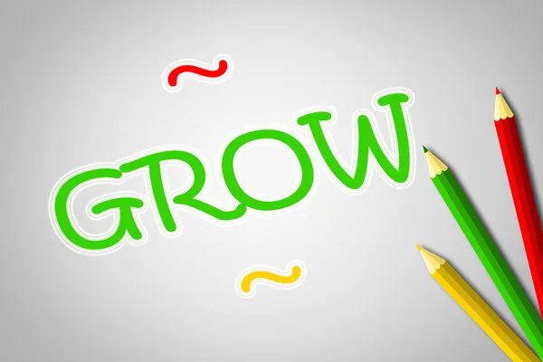 Grow Concept — Stock Photo, Image