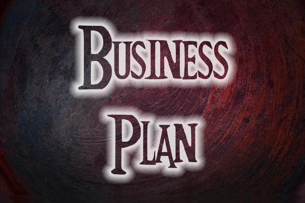 Concetto di business plan — Foto Stock