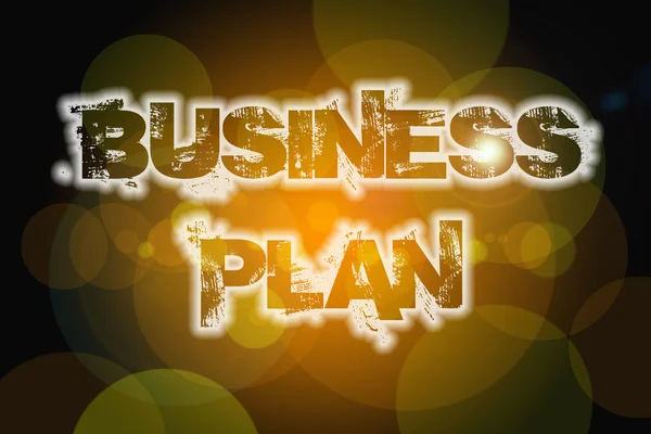 Concetto di business plan — Foto Stock